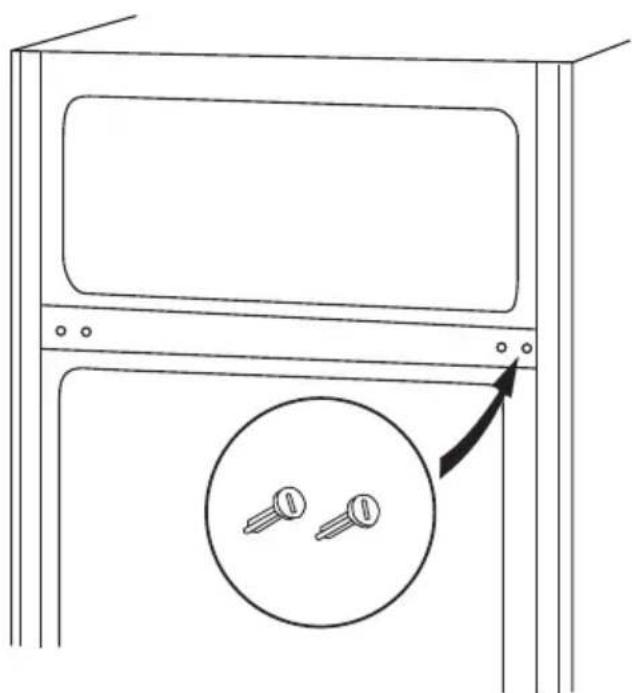 ELECTROLUX ERD24001W8 - Omhangning av dorr - 3