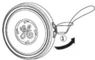 GE Power Pro X5 - Fixation de la courroie d'épaule et du cache-objectif - 2