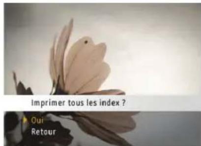 GE Power Pro X5 - Imprimer tous les index - 1