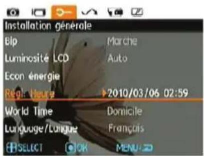 GE Power Pro X5 - Modification de la Date/Heure - 1