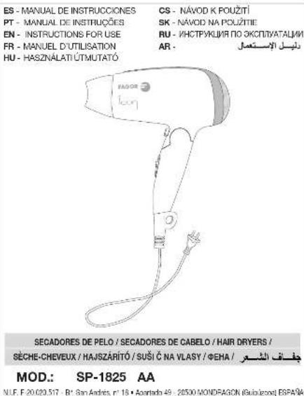 FAGOR SP1825AA - FAGOR - 2