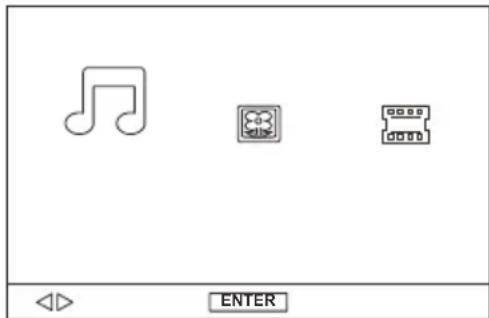 DENVER MT779DVBT - Préparer le lecteur pour l'utilisation de mémoires externes - 1