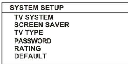 DENVER MT779DVBT - CONFIGURACION DEL SISTEMA - 1