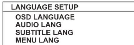 DENVER MT779DVBT - CHOIX DE LA LANGUE - 1