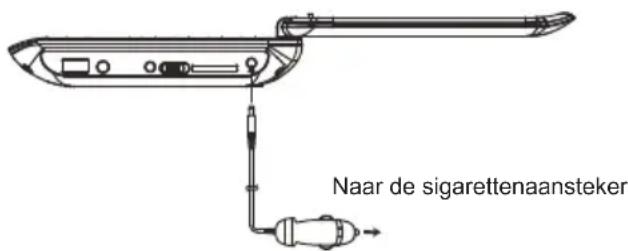 DENVER MT779DVBT - AANSLUITEN OP EEN AUTOADAPTER - 1