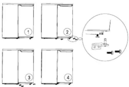 HAIER HFN136AA - Omkeerbare deur - 1