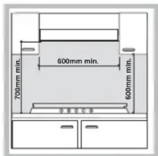HOTPOINT-ARISTON PH 640MST (IX)HA(T) - Fitting the appliance - 1