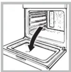 HOTPOINT-ARISTON FZ 61 GP.1 IX Y HA - Cleaning the oven door - 1