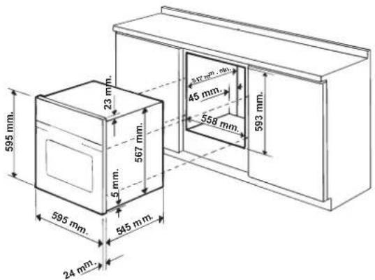 HOTPOINT-ARISTON FZ 61 GP.1 IX Y HA - Encaixe - 1