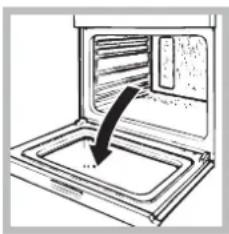 HOTPOINT-ARISTON FZ 61 GP.1 IX Y HA - Limpiar la puerta - 1
