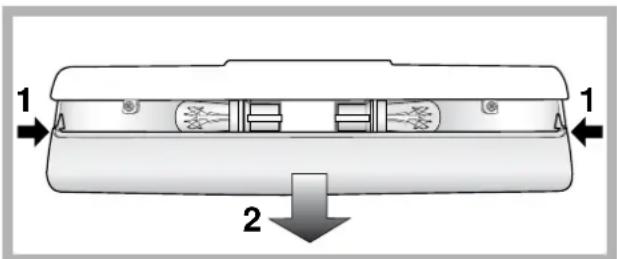 HOTPOINT-ARISTON SBM 1823 VHA - Remplacement de l'ampoule déclairage - 1