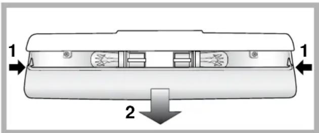 HOTPOINT-ARISTON SBM 1823 VHA - Replacing the light bulb - 1