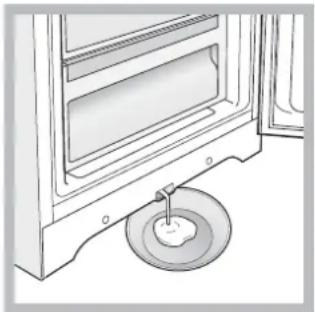 HOTPOINT-ARISTON SBM 1823 VHA - Descongelar o compartmento congelador - 1