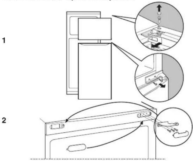 HOTPOINT-ARISTON MTM 1711 FFHA - Reversibilità aperture porte - 1