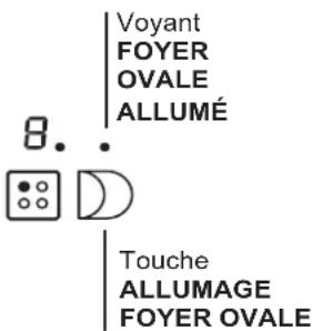 HOTPOINT-ARISTON KRA 640 B - Foyer extensible ovale - 1