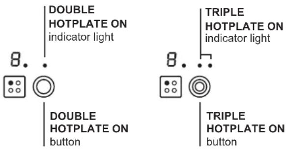 HOTPOINT-ARISTON KRA 640 B - Circular extendable hotplate - 1