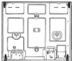 HOTPOINT-ARISTON PH 640 MS (AN) RHA - Posicion del gancho para superficies H = 40mm - 1