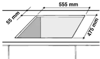 HOTPOINT-ARISTON PH 640 MS (AN) RHA - Fitting the appliance - 2