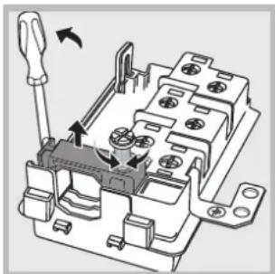 HOTPOINT-ARISTON FH 51 IXHA - Montagem do cabo de fornecimento - 2