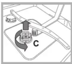 HOTPOINT-ARISTON LFT 228 AHA - Reinigung der Filtersiebe - 1