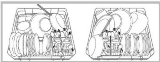 HOTPOINT-ARISTON LFT 228 AHA - Exemplos de corregamento do cesto inferior. - 1