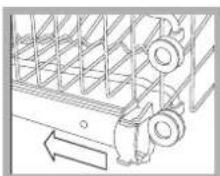 HOTPOINT-ARISTON LFT 228 AHA - Never lift or lower the rack on one side only. - 1