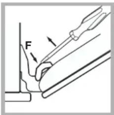 HOTPOINT-ARISTON FQ 99 C.1 (ICE) HA - Limpeza da porta - 3