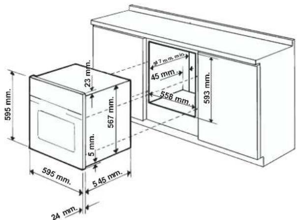 HOTPOINT-ARISTON FQ 99 C.1 (ICE) HA - Encastrement - 1