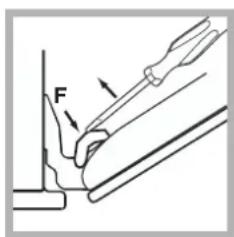 HOTPOINT-ARISTON FQ 99 C.1 (ICE) HA - Limpiar la puerta - 3