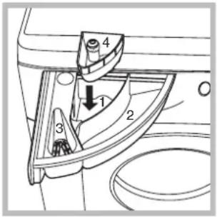 HOTPOINT-ARISTON ARGD 149 (EU).R - Gaveta dos detergentes - 1