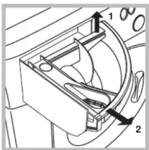 HOTPOINT-ARISTON Maxi ARGD 149 K(EU).R - Cleaning the detergent dispenser drawer - 1