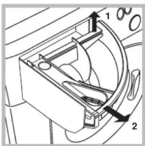 HOTPOINT-ARISTON Maxi ARGD 149 K(EU).R - Nettoyage du tiroir à produits lessiviels. - 1