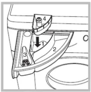HOTPOINT-ARISTON Maxi ARGD 149 K(EU).R - Gaveta dos detergentes - 1