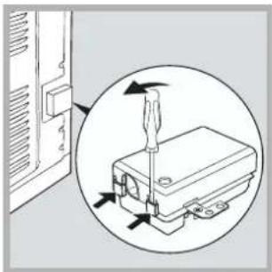 HOTPOINT-ARISTON FQ 99 C.1 (BK) HA - Montagem do cabo de fornecimento - 1