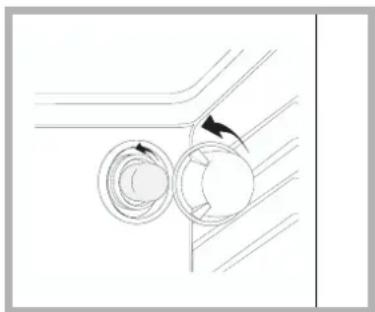 HOTPOINT-ARISTON FQ 99 C.1 (BK) HA - Remplacement de l'ampoule d'éclairage - 1