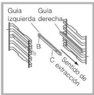 HOTPOINT-ARISTON FQ 99 C.1 (BK) HA - Montaje del Kit Guías Deslizables - 2
