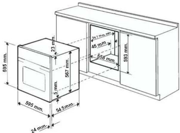HOTPOINT-ARISTON FQ 99 C.1 (BK) HA - Empotramiento - 1