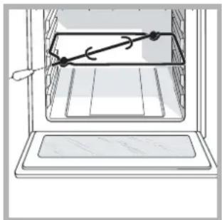 HOTPOINT-ARISTON FQ 99 C.1 (BK) HA - Tournebroche (n'existe que sur certains modèles) - 1