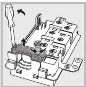 HOTPOINT-ARISTON FZ 99 GP.1 IX F HA - Montaggio del cavo di alimentazione - 2