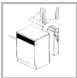 HOTPOINT-ARISTON TVF 751 X (FR) - Ventilación mediante una ventsa abierta - 1