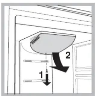 HOTPOINT-ARISTON Quadrio 4D SBHA - Sostituire la lampadina - 1