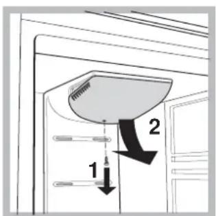 HOTPOINT-ARISTON Quadrio 4D SBHA - Sustituir la bombilla - 1