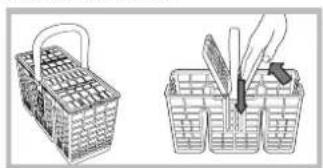 HOTPOINT-ARISTON LSF 935 X EUHA - Kosik na pribory - 1