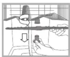 HOTPOINT-ARISTON LSF 935 X EUHA - A permetezókarok tisztlitasa - 1