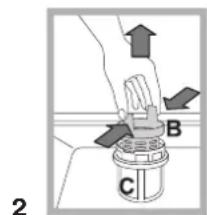 HOTPOINT-ARISTON LSF 935 X EUHA - Nettoyer les filtres - 2