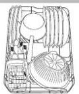 HOTPOINT-ARISTON LSF 935 X EUHA - Priklady napleni hornho/spodniho koše - 4