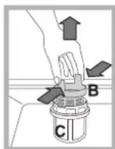 HOTPOINT-ARISTON LSF 935 X EUHA - Pulire i filtri - 2
