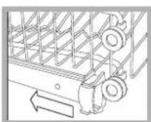 HOTPOINT-ARISTON LSF 935 X EUHA - Non sollevare o abbassare MAI il cesto su un solo lato. - 1