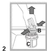HOTPOINT-ARISTON LSF 935 X EUHA - A szurok tisztitasa - 2