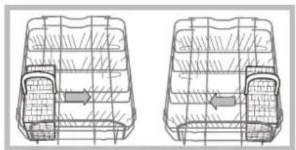 HOTPOINT-ARISTON LSF 935 X EUHA - Az evöeszköztartó kosár elrendezési mintái - 1